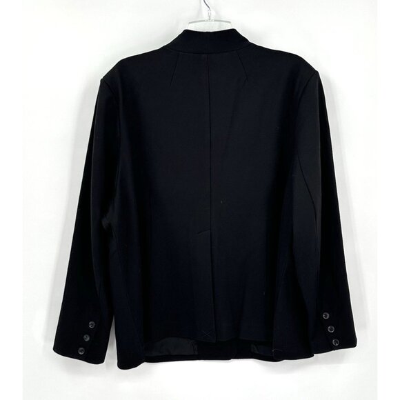 UNIVERSAL STANDARD 2 piece pant suit ponte knit black plus size L 22 24 XL 26 28 - Picture 6 of 15